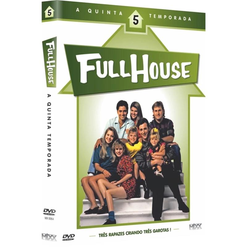 Dvd Full House: Três É Demais - Temporadas Completas - DVD SÉRIE